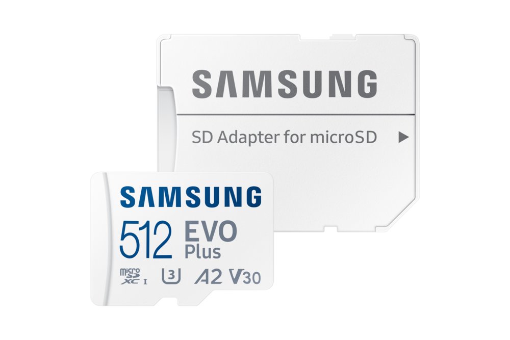 Samsung EVO Plus | MicroSDXC | 512GB | Class 10 | UHS-I U3 | V30 | A2 | Tot 160MB/s | Inclusief adapter 5 Samsung EVO Plus | MicroSDXC | 512GB | Class 10 | UHS-I U3 | V30 | A2 | Tot 160MB/s | Inclusief adapter - Afbeelding 5
