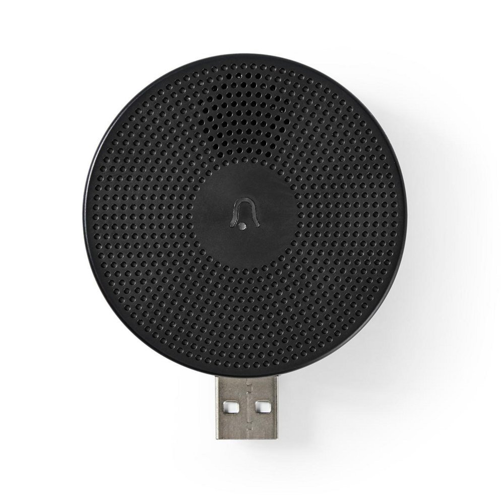 Nedis WIFICDPC10BK | Draadloze deurbelontvanger | USB-gevoed | 433 MHz | 80 dB | Zwart 3 Nedis WIFICDPC10BK | Draadloze deurbelontvanger | USB-gevoed | 433 MHz | 80 dB | Zwart - Afbeelding 3