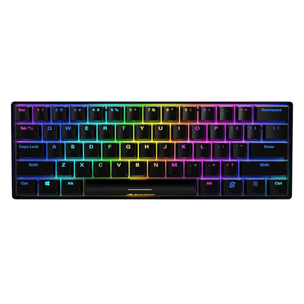Sharkoon Skiller SGK50 RGB | Bedraad Gaming Toetsenbord | QWERTY US 1 Sharkoon Skiller SGK50 RGB | Bedraad Gaming Toetsenbord | QWERTY US