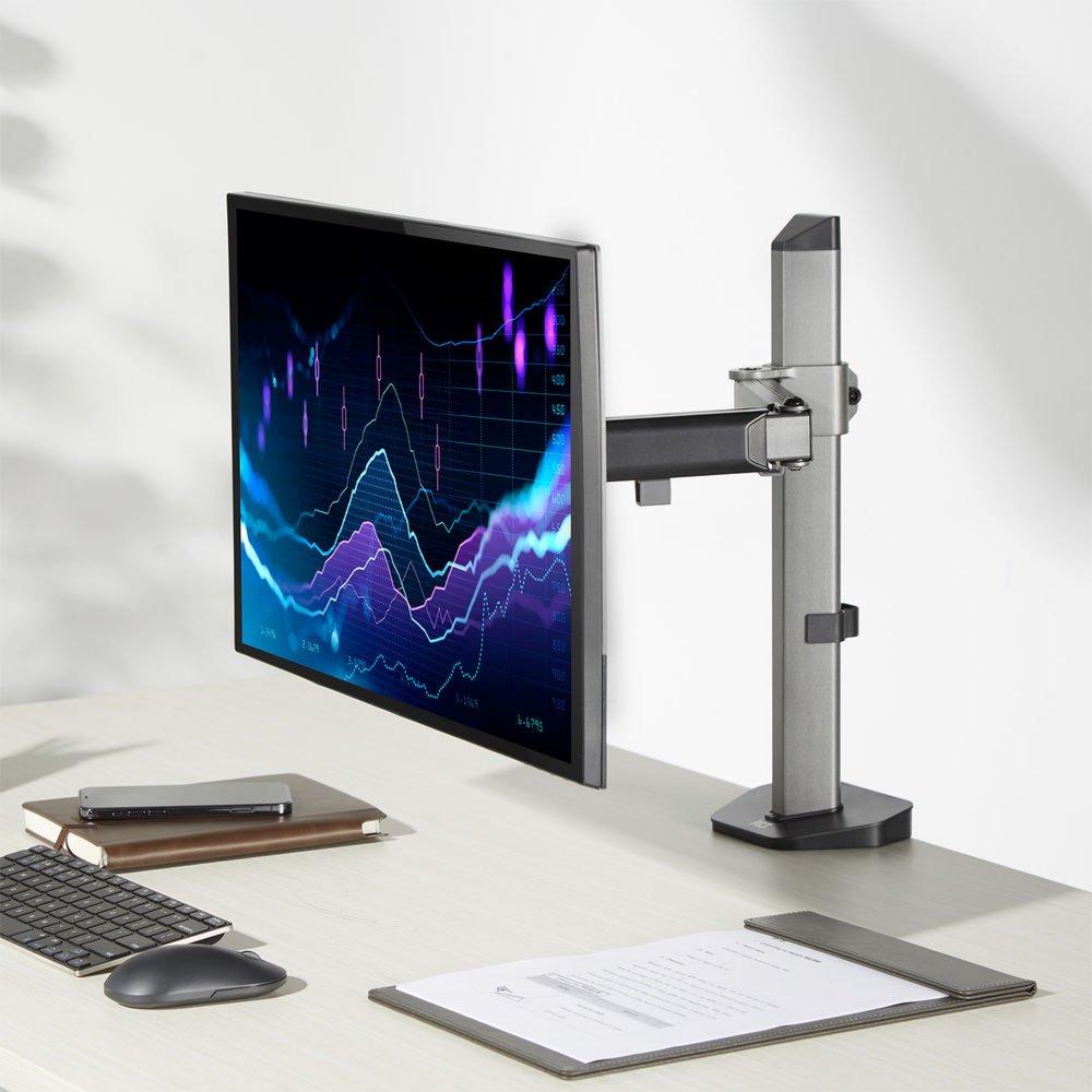ACT AC8335 | Verstelbare Monitor-bureaubeugel | Tot 32" | Max 9kg | VESA 100x100 | 1 Monitor 8 ACT AC8335 | Verstelbare Monitor-bureaubeugel | Tot 32" | Max 9kg | VESA 100x100 | 1 Monitor - Afbeelding 8