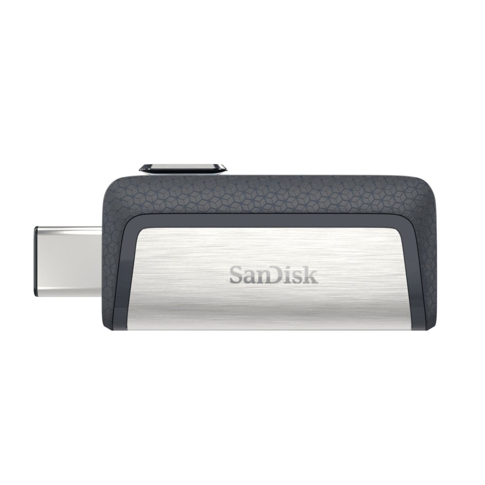 SanDisk Ganda UltraType | 256GB USB-C 3.2 & USB-A 3.2 Flash Drive | Zilver 2 SanDisk Ganda UltraType | 256GB USB-C 3.2 & USB-A 3.2 Flash Drive | Zilver - Afbeelding 2