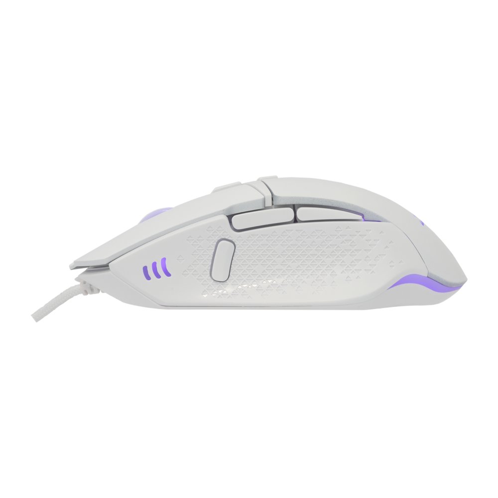 Baracuda RAPTOR RGB | Bedrade Gaming Muis | USB-A | 6400 DPI | Wit 6 Baracuda RAPTOR RGB | Bedrade Gaming Muis | USB-A | 6400 DPI | Wit - Afbeelding 6