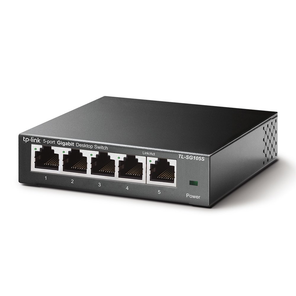 TP-Link TL-SG105S Unmanaged Gigabit Ethernet Switch | 5 Poorten 2 TP-Link TL-SG105S Unmanaged Gigabit Ethernet Switch | 5 Poorten - Afbeelding 2