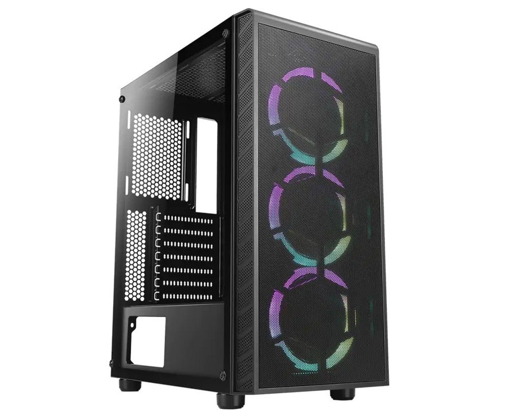 Azza Prime 360 RGB | Midi Tower | Zwart 1 Azza Prime 360 RGB | Midi Tower | Zwart