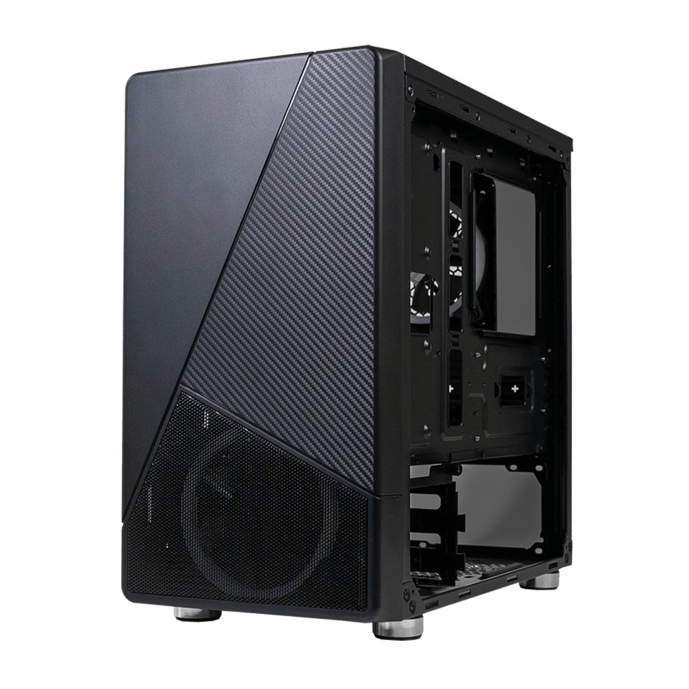 Azza Noir 130 RGB | Micro Tower Case | Zwart 6 Azza Noir 130 RGB | Micro Tower Case | Zwart - Afbeelding 6