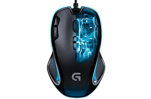 Logitech G300s | Bekabelde Gaming Muis | Links- en Rechtshandig | USB-A | 2 500 DPI | Zwart 4 Logitech G300s | Bekabelde Gaming Muis | Links- en Rechtshandig | USB-A | 2 500 DPI | Zwart - Afbeelding 4