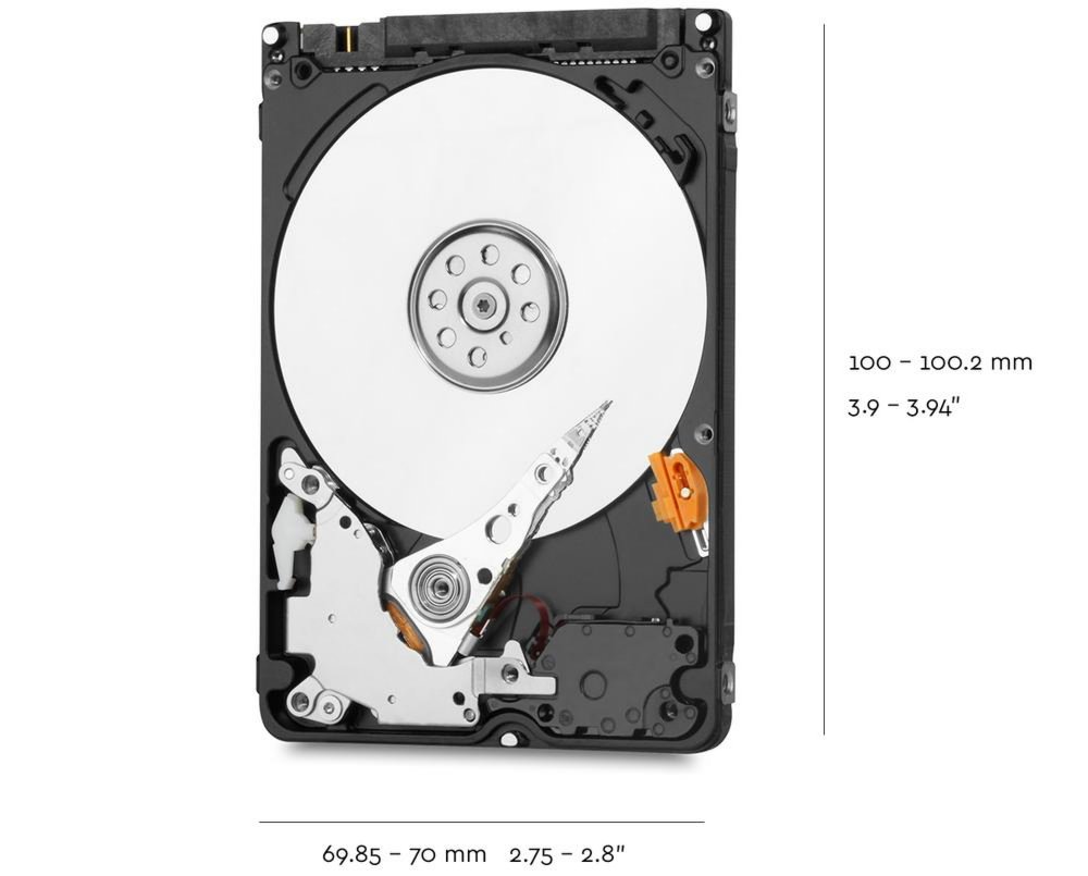 Western Digital Blue | 2TB 2.5" HDD | SATA III | 5400 rpm | 128MB Cache 2 Western Digital Blue | 2TB 2.5" HDD | SATA III | 5400 rpm | 128MB Cache - Afbeelding 2