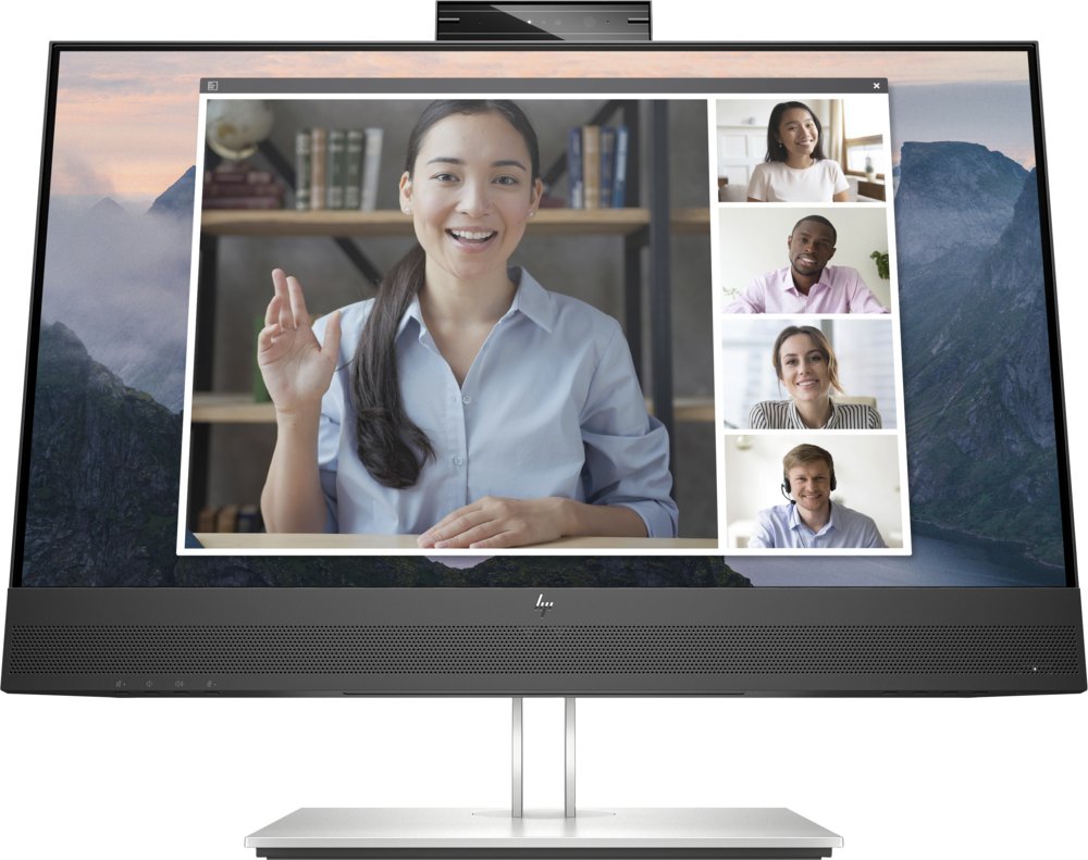 HP E24mv G4 24" | 1920x1080 IPS | 60Hz | Conferencing Monitor met Webcam, Microfoon en Speakers 1 HP E24mv G4 24" | 1920x1080 IPS | 60Hz | Conferencing Monitor met Webcam