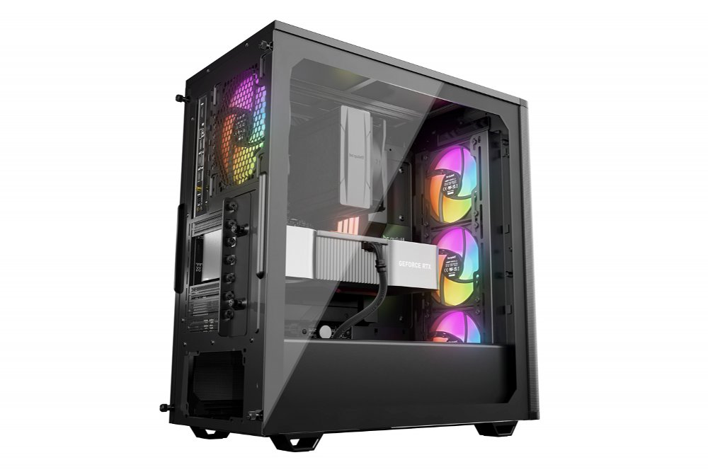 be quiet! PURE BASE 501 LX RGB | Midi Tower Case | Zwart 7 be quiet! PURE BASE 501 LX RGB | Midi Tower Case | Zwart - Afbeelding 7