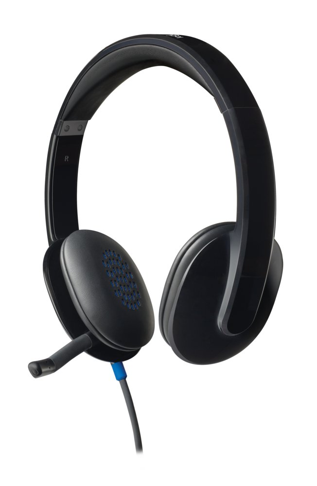 Logitech H540 | Bedrade On-ear USB-A Headset | Zwart 3 Logitech H540 | Bedrade On-ear USB-A Headset | Zwart - Afbeelding 3