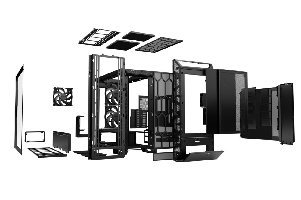 be quiet! Dark Base Pro 901 | Tower Case | Zwart 5 be quiet! Dark Base Pro 901 | Tower Case | Zwart - Afbeelding 5