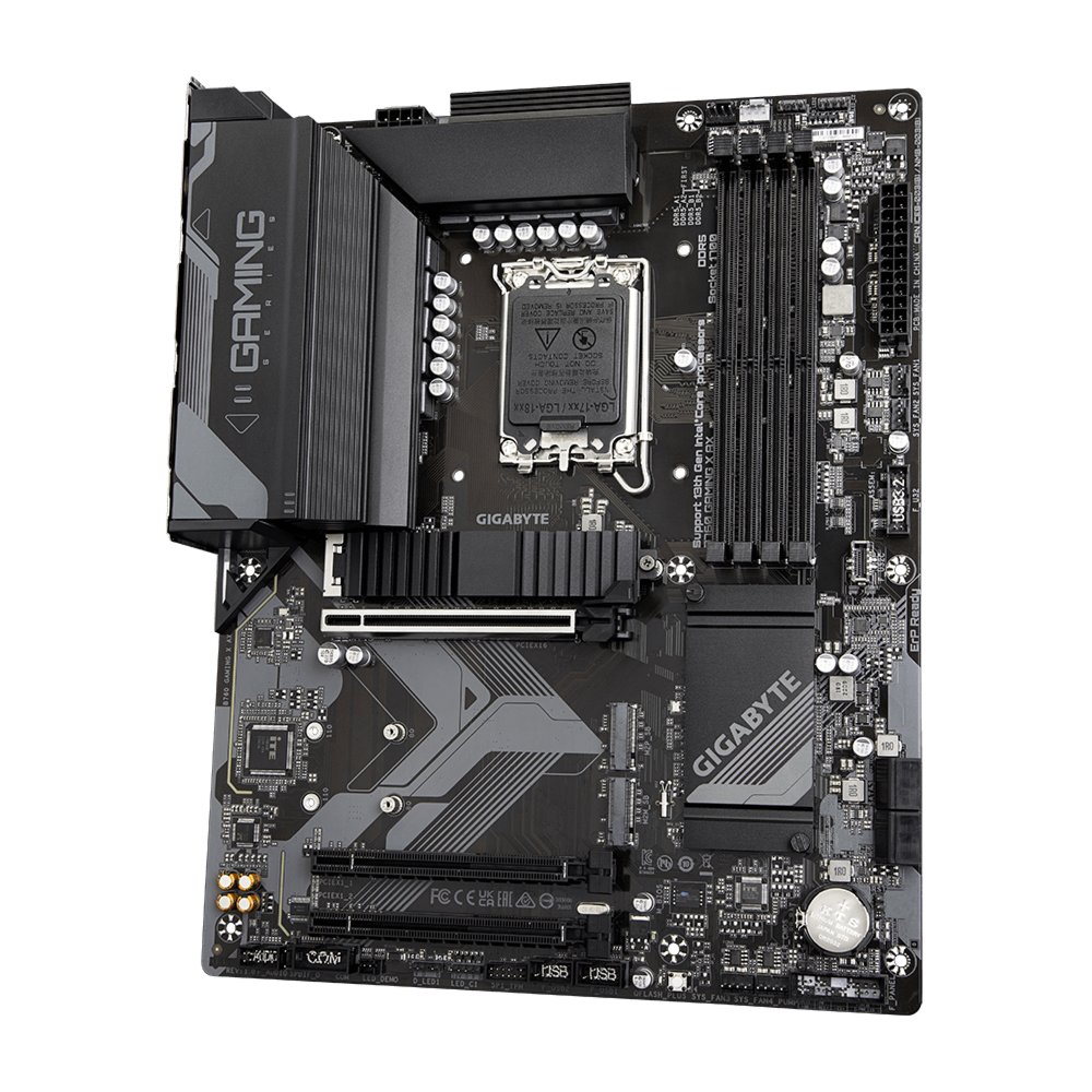 Gigabyte B760 GAMING X AX | Socket LGA 1700 | Intel B760 | 4xDDR5 | ATX | Moederbord 3 Gigabyte B760 GAMING X AX | Socket LGA 1700 | Intel B760 | 4xDDR5 | ATX | Moederbord - Afbeelding 3