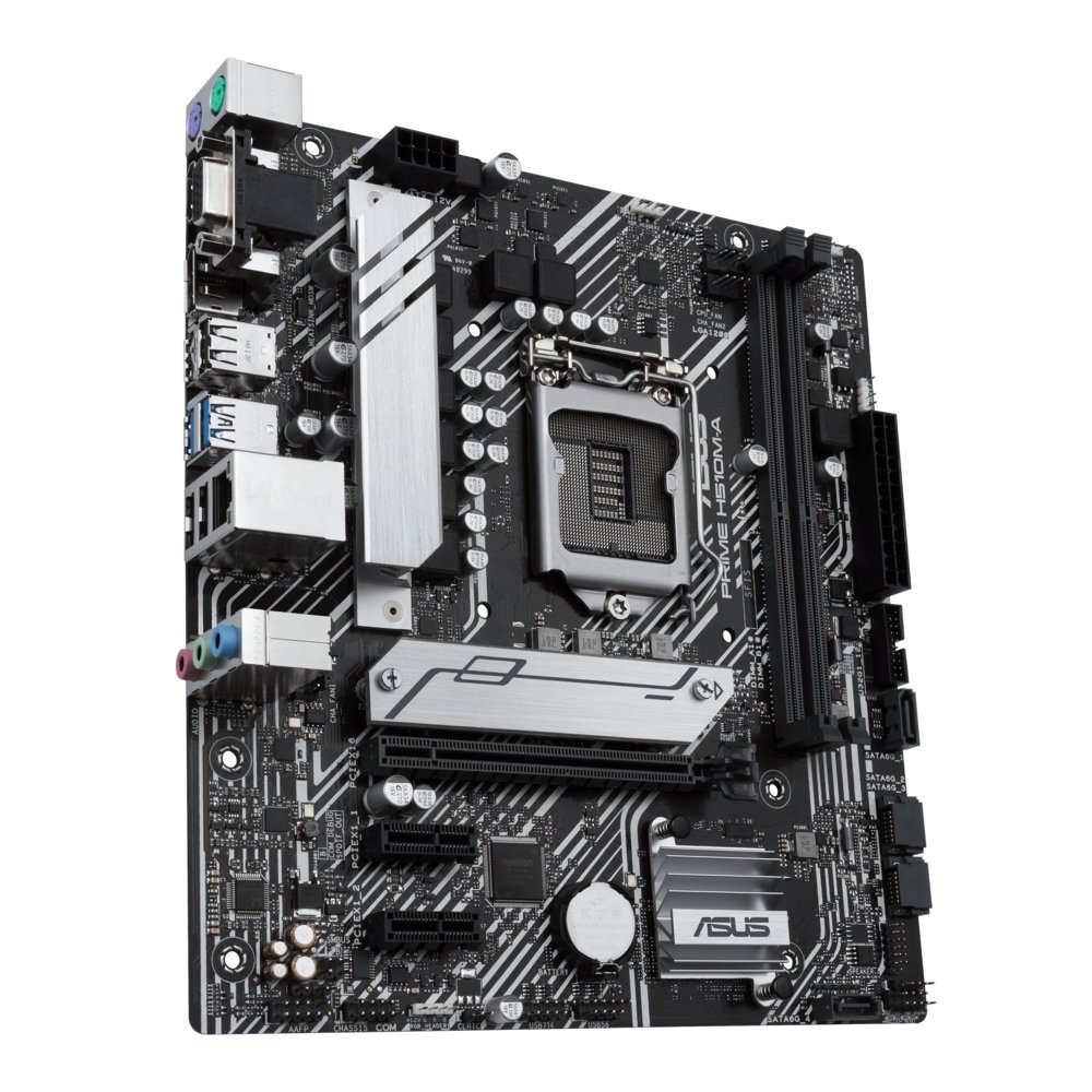 ASUS PRIME H510M-A ARGB | Socket LGA 1200 | Intel H510 | 2xDDR4 | Micro-ATX | Moederbord 4 ASUS PRIME H510M-A ARGB | Socket LGA 1200 | Intel H510 | 2xDDR4 | Micro-ATX | Moederbord - Afbeelding 4