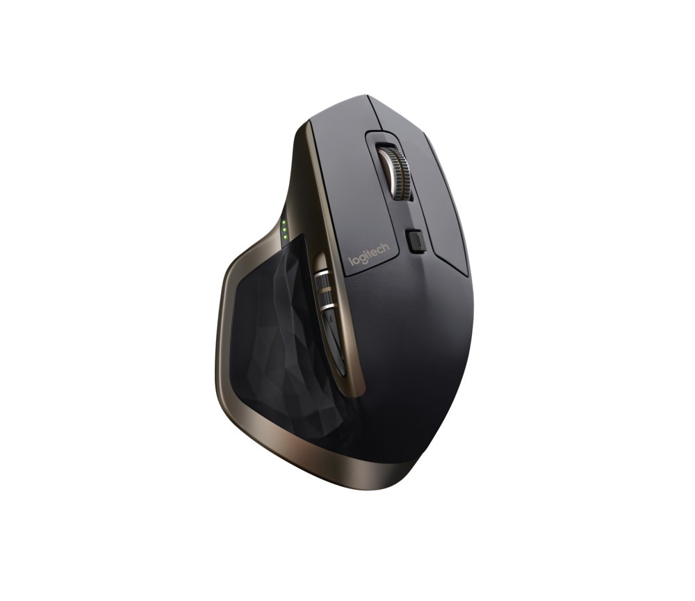 Logitech MX Master | Draadloze Muis | Rechtshandig | RF + Bluetooth | 1600 DPI | Zwart/Brons 6 Logitech MX Master | Draadloze Muis | Rechtshandig | RF + Bluetooth | 1600 DPI | Zwart/Brons - Afbeelding 6