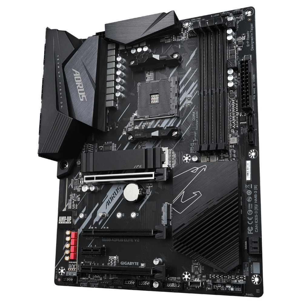Gigabyte B550 AORUS ELITE V2 | Socket AM4 | AMD B550 | 4xDDR4 | ATX | Moederbord 5 Gigabyte B550 AORUS ELITE V2 | Socket AM4 | AMD B550 | 4xDDR4 | ATX | Moederbord - Afbeelding 5