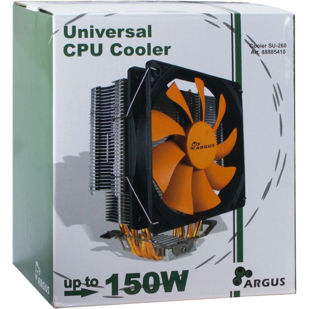 Inter-Tech Argus SU-260 | 150W TDP | 150mm Hoogte | 120mm Fan | CPU Luchtkoeler 3 Inter-Tech Argus SU-260 | 150W TDP | 150mm Hoogte | 120mm Fan | CPU Luchtkoeler - Afbeelding 3