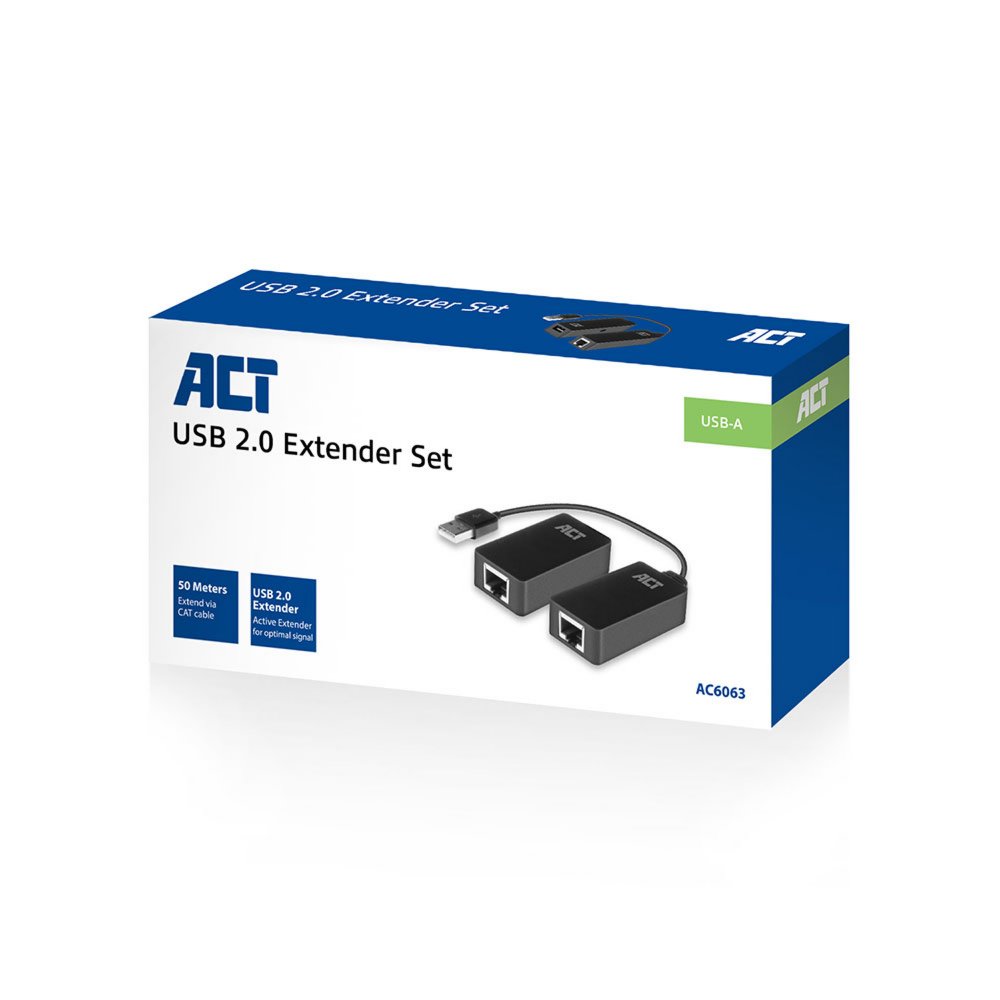 ACT AC6063 USB-extender set | Over UTP | Tot 50 meter 5 ACT AC6063 USB-extender set | Over UTP | Tot 50 meter - Afbeelding 5