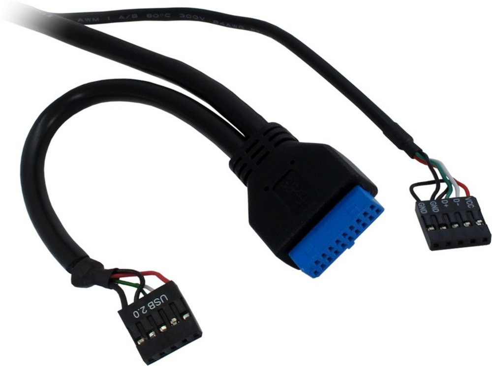 Inter-Tech CI-01 | Interne geheugenkaartlezer | USB 3.2 Gen 1 (5 Gbps) | 3.5" bay | Ondersteunt CF, SD, microSD, MS, xD | Zwart 2 SD