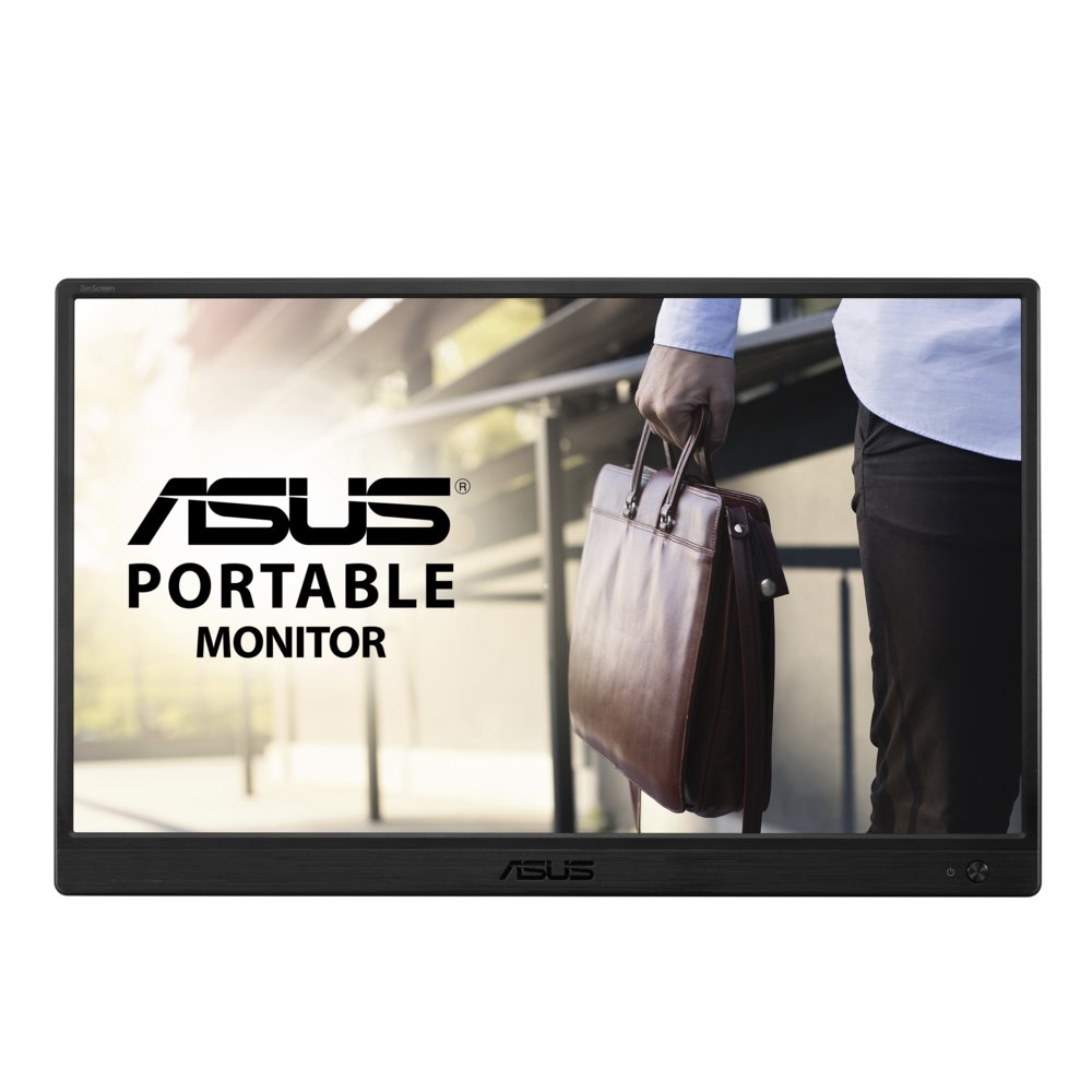 ASUS ZenScreen MB165B | 15.6" WXGA LED Portable Monitor (1366x768) | Zwart 2 ASUS ZenScreen MB165B | 15.6" WXGA LED Portable Monitor (1366x768) | Zwart - Afbeelding 2