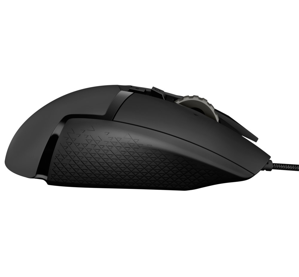 Logitech G502 HERO | Gaming Muis | Rechtshandig | USB-A (bedraad) | 100 – 25.600 DPI | Zwart 5 Logitech G502 HERO | Gaming Muis | Rechtshandig | USB-A (bedraad) | 100 – 25.600 DPI | Zwart - Afbeelding 5
