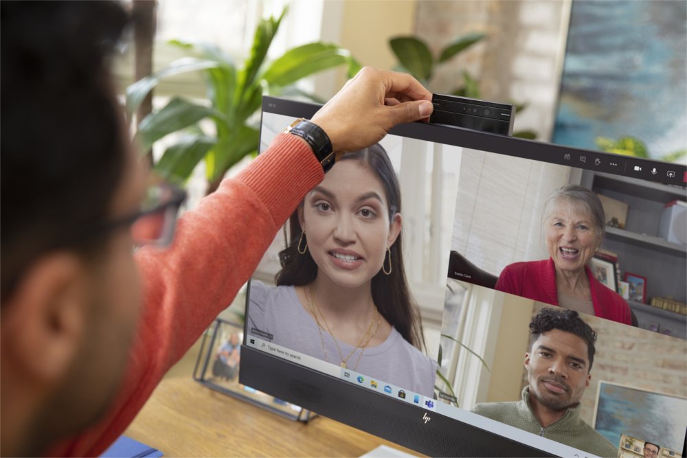 HP E24mv G4 24" | 1920x1080 IPS | 60Hz | Conferencing Monitor met Webcam, Microfoon en Speakers 6 HP E24mv G4 24" | 1920x1080 IPS | 60Hz | Conferencing Monitor met Webcam, Microfoon en Speakers - Afbeelding 6