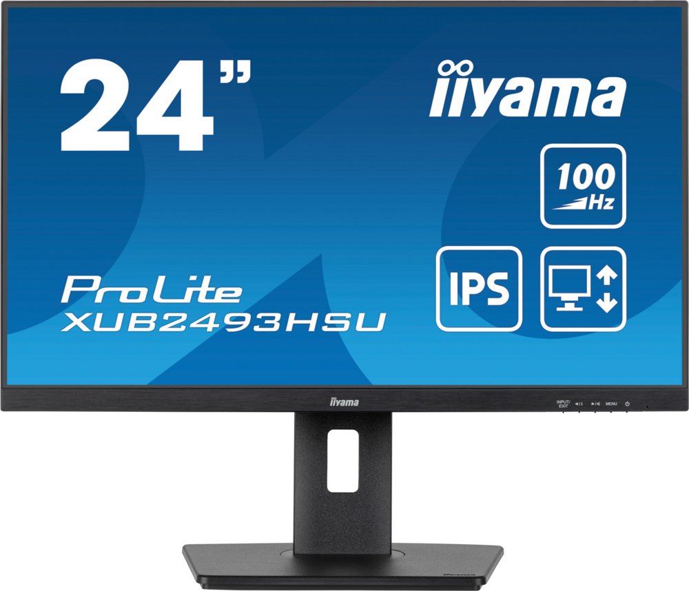 Iiyama ProLite XUB2493HSU-B6 24'' | 1920x1080 IPS | 100Hz | AdaptiveSync | USB-Hub | In hoogte verstelbaar | Full HD Monitor 1 Iiyama ProLite XUB2493HSU-B6 24'' | 1920x1080 IPS | 100Hz | AdaptiveSync | USB-Hub | In hoogte verstelbaar | Full HD Monitor