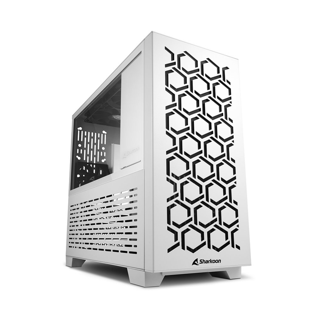 Sharkoon MS-Y1000 | Micro Tower Case | Wit 1 Sharkoon MS-Y1000 | Micro Tower Case | Wit