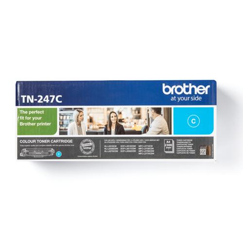 Brother TN-247C | Tonercartridge | Origineel | Cyaan | 1 stuk 3 Brother TN-247C | Tonercartridge | Origineel | Cyaan | 1 stuk - Afbeelding 3