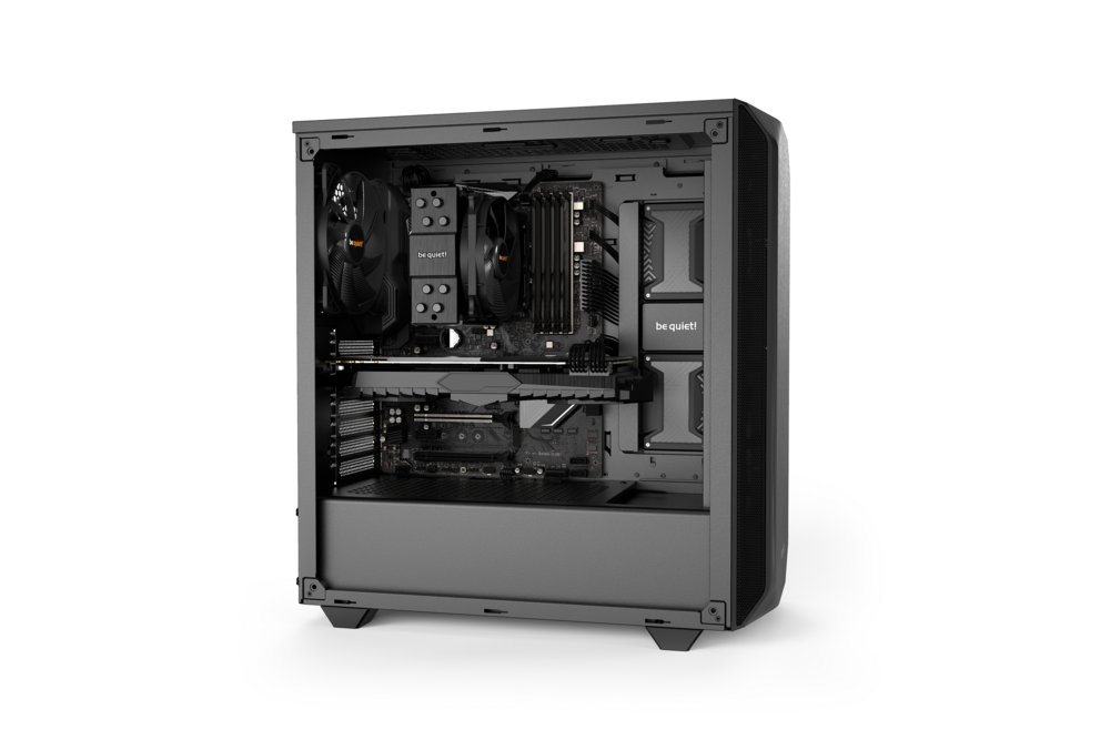 be quiet! Pure Base 500 | Midi Tower Case | Zwart 8 be quiet! Pure Base 500 | Midi Tower Case | Zwart - Afbeelding 8