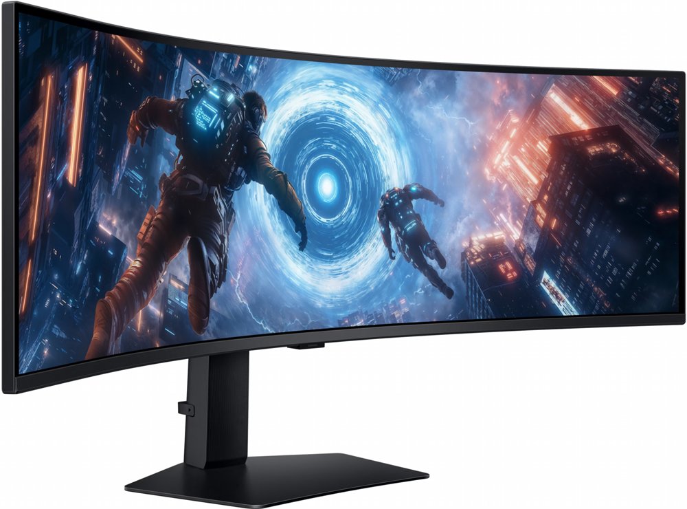 Samsung Odyssey G9 G91F 49" | 5120x1440 VA | 144Hz | 1ms | Curved UltraWide Gaming Monitor | Zwart 6 Samsung Odyssey G9 G91F 49" | 5120x1440 VA | 144Hz | 1ms | Curved UltraWide Gaming Monitor | Zwart - Afbeelding 6
