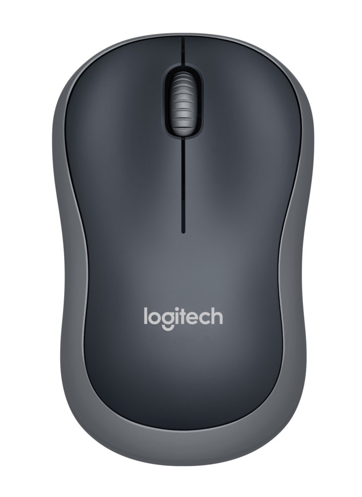 Logitech M185 | Draadloze Muis | Links- en Rechtshandig | RF | 1000 DPI | Zwart/Grijs 2 Logitech M185 | Draadloze Muis | Links- en Rechtshandig | RF | 1000 DPI | Zwart/Grijs - Afbeelding 2