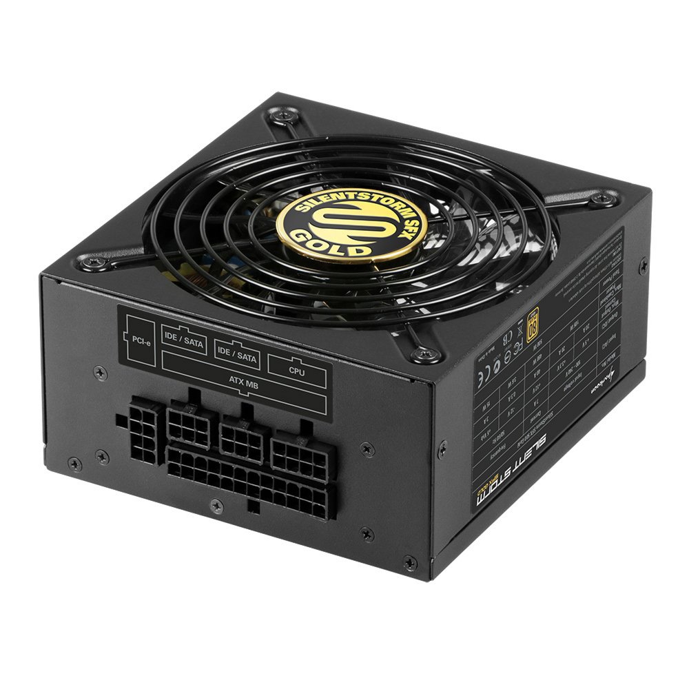 Sharkoon SilentStorm SFX | 500 Watt Gold ATX PSU | Modulair | Power Supply | Voeding 2 Sharkoon SilentStorm SFX | 500 Watt Gold ATX PSU | Modulair | Power Supply | Voeding - Afbeelding 2