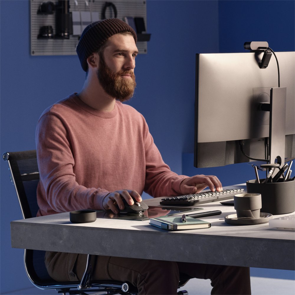 Logitech MX Master 3S | Draadloze Muis | RF-Draadloos + Bluetooth | 8000 DPI | Grafiet 2 Logitech MX Master 3S | Draadloze Muis | RF-Draadloos + Bluetooth | 8000 DPI | Grafiet - Afbeelding 2