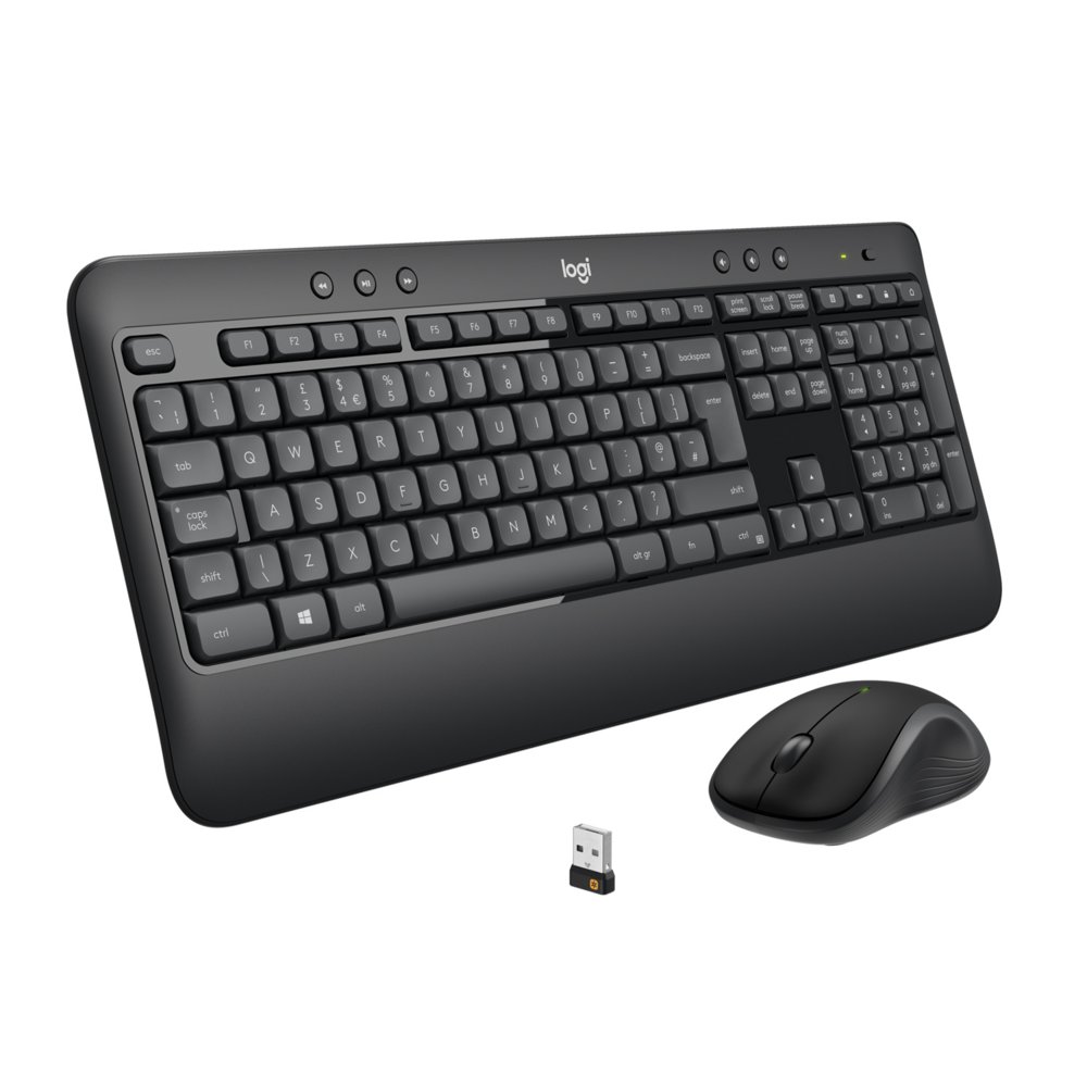 QWERTZ | Logitech MK540 Advanced | Draadloze Muis en Toetsenbordcombo | QWERTZ 2 QWERTZ | Logitech MK540 Advanced | Draadloze Muis en Toetsenbordcombo | QWERTZ - Afbeelding 2