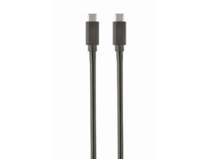 Gembird CCP-USB3.1-CMCM-1M | USB 3.2 Gen 1 | USB-C naar USB-C | 1m | Zwart