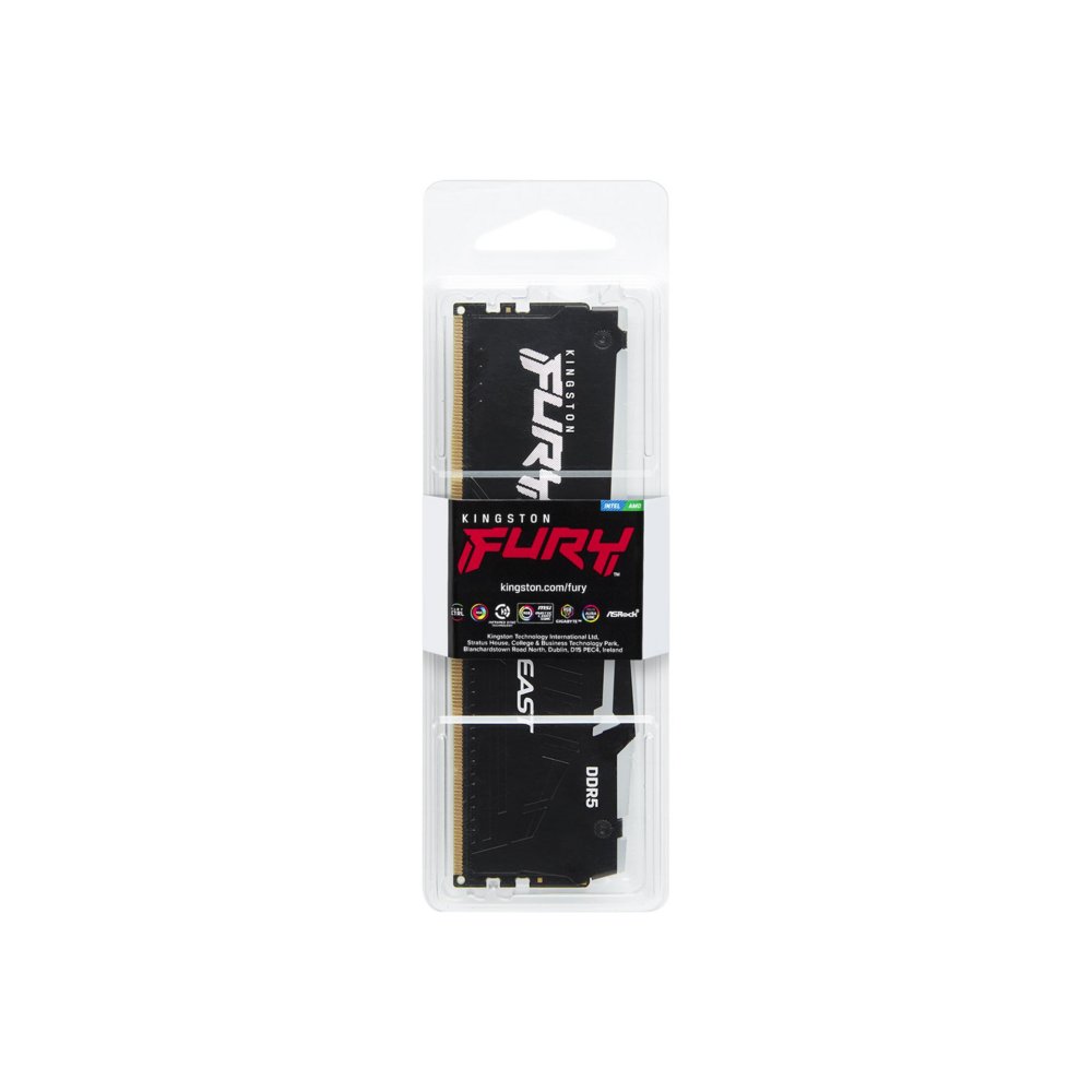 Kingston Fury Beast RGB | 1x32GB DDR5 | 5200MHz | DIMM | CL40 | Geheugenmodule | RAM 3 Kingston Fury Beast RGB | 1x32GB DDR5 | 5200MHz | DIMM | CL40 | Geheugenmodule | RAM - Afbeelding 3