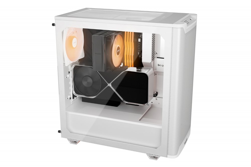 be quiet! PURE BASE 501 LX RGB | Midi Tower Case | Wit 5 be quiet! PURE BASE 501 LX RGB | Midi Tower Case | Wit - Afbeelding 5