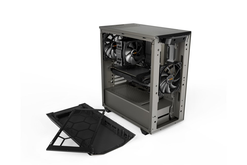 be quiet! Pure Base 500 | Midi Tower Case | Grijs 7 be quiet! Pure Base 500 | Midi Tower Case | Grijs - Afbeelding 7