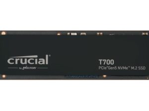 Crucial T700 | 4TB NVMe SSD | M.2 | Gen5 | 12.400MB/s Lezen | 11.800MB/s Schrijven | OPEN BOX