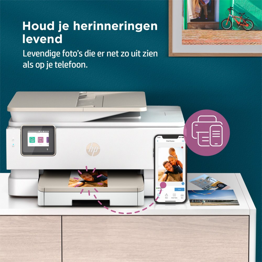 HP Envy Inspire 7920e | All-in-One Inkjetprinter | 4800 x 1200 DPI | Wi-Fi | Kleur 13 HP Envy Inspire 7920e | All-in-One Inkjetprinter | 4800 x 1200 DPI | Wi-Fi | Kleur - Afbeelding 13