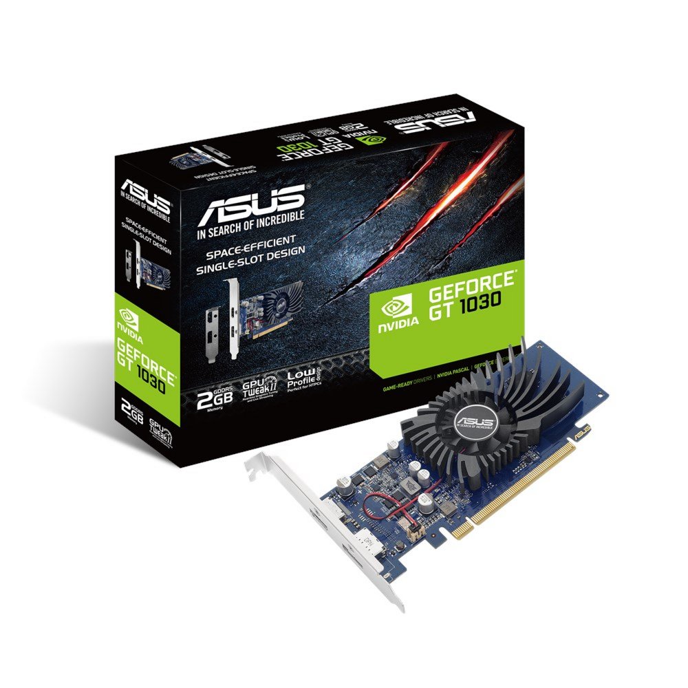 Asus GeForce GT 1030 | 2GB DDR5 VRAM | Low Profile | Videokaart | GPU | Nvidia 2 Asus GeForce GT 1030 | 2GB DDR5 VRAM | Low Profile | Videokaart | GPU | Nvidia - Afbeelding 2