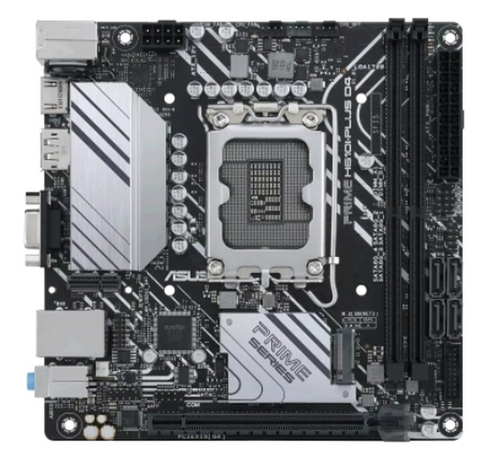 ASUS PRIME H610I-PLUS D4-CSM | Socket LGA 1700 | Intel H610 | 2xDDR4 | Mini-ITX | Moederbord 1 ASUS PRIME H610I-PLUS D4-CSM | Socket LGA 1700 | Intel H610 | 2xDDR4 | Mini-ITX | Moederbord