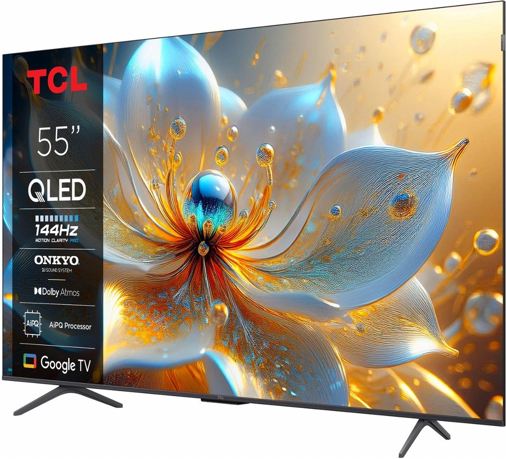 TCL 55T8C | 55" 4K Ultra HD QLED Smart TV | 120Hz | Google TV + Wifi | Dolby Vision & HDR10+ | HDMI 2.1 (2025) 11 TCL 55T8C | 55" 4K Ultra HD QLED Smart TV | 120Hz | Google TV + Wifi | Dolby Vision & HDR10+ | HDMI 2.1 (2025) - Afbeelding 11
