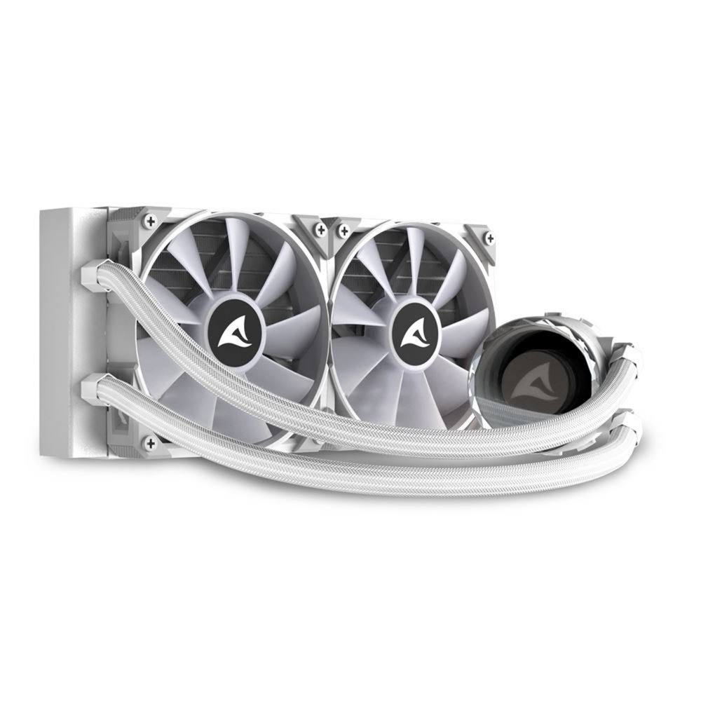 Sharkoon S80 RGB 240mm | White Edition | All-in-One CPU Waterkoeler 5 Sharkoon S80 RGB 240mm | White Edition | All-in-One CPU Waterkoeler - Afbeelding 5