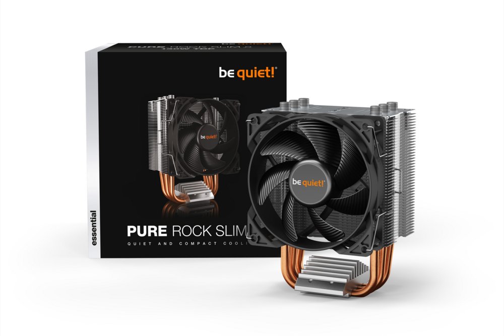 be quiet! Pure Rock Slim 2 | 130W TDP | 155mm Hoogte | 92mm Fan | CPU Luchtkoeler 5 be quiet! Pure Rock Slim 2 | 130W TDP | 155mm Hoogte | 92mm Fan | CPU Luchtkoeler - Afbeelding 5