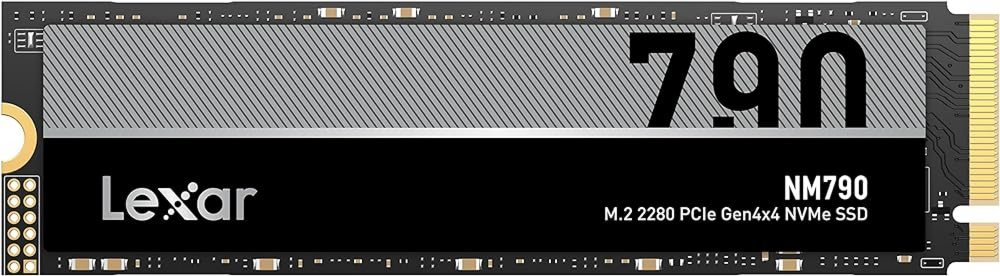 Lexar NM790 | 2TB NVMe SSD | M.2 Gen4 | 7.400MB/s Lezen | 6.500MB/s Schrijven 1 Lexar NM790 | 2TB NVMe SSD | M.2 Gen4 | 7.400MB/s Lezen | 6.500MB/s Schrijven
