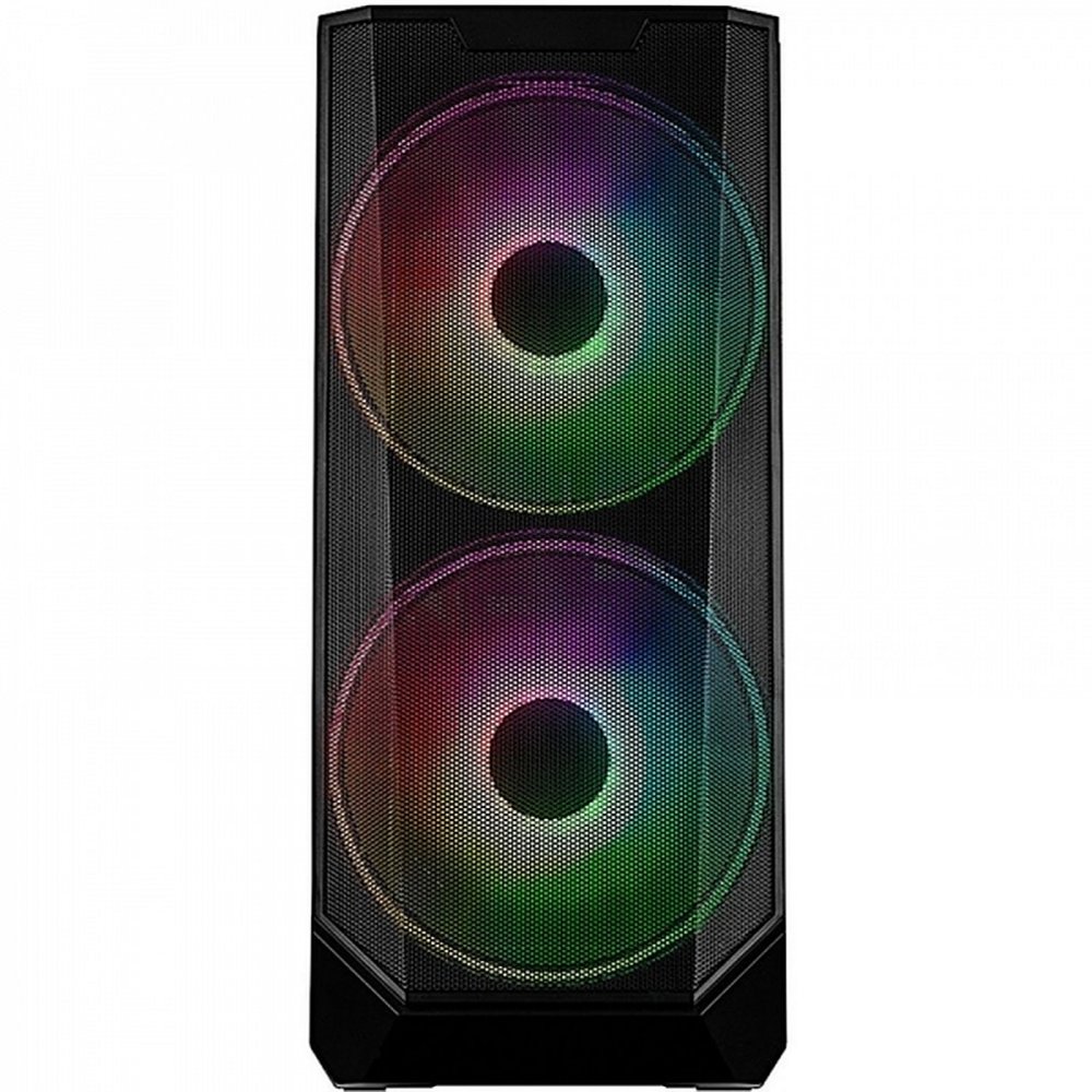 Inter-Tech IT-3503 Airstream RGB | Tower Case | Zwart 2 Inter-Tech IT-3503 Airstream RGB | Tower Case | Zwart - Afbeelding 2