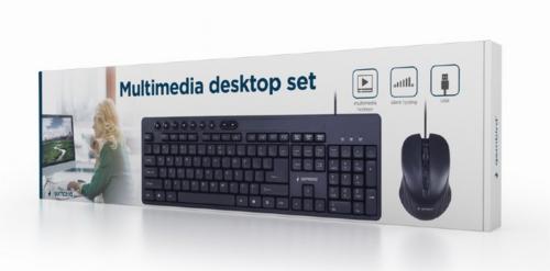 Gembird KBS-UM-04 | Bedrade Muis en Toetsenbordcombo | QWERTY 5 Gembird KBS-UM-04 | Bedrade Muis en Toetsenbordcombo | QWERTY - Afbeelding 5