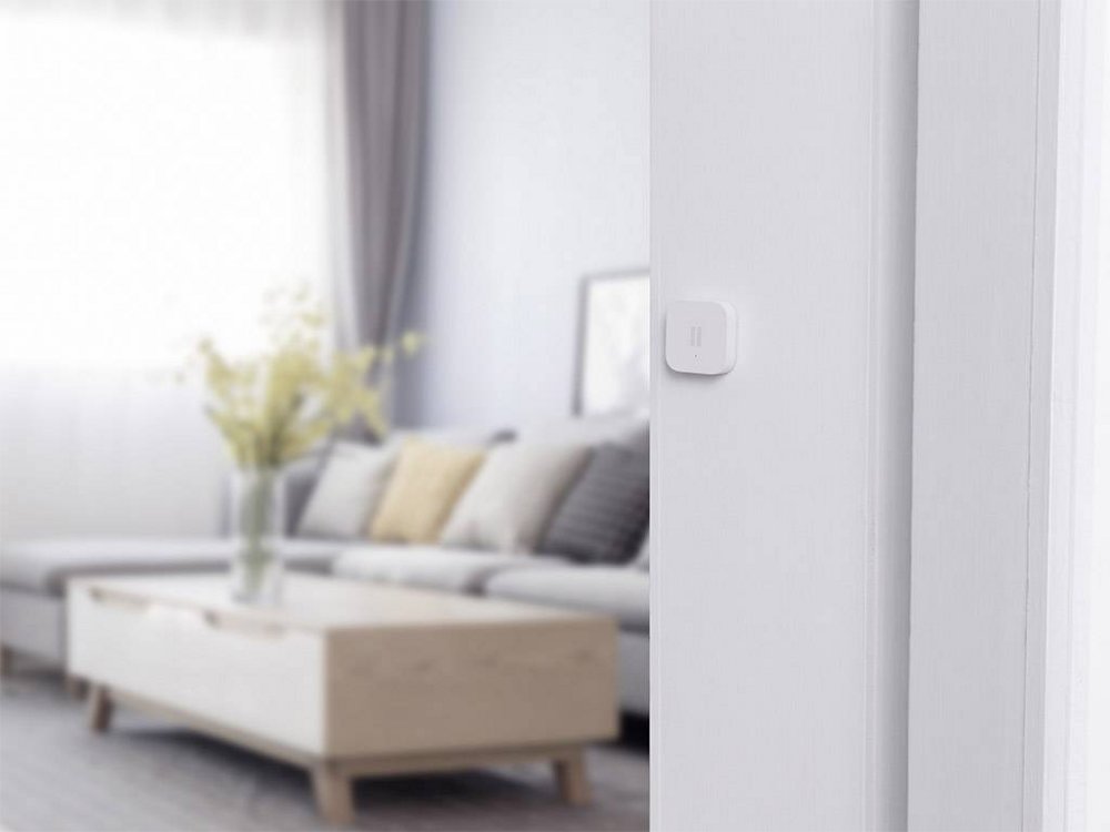 Aqara Vibratiesensor | Detecteert trillingen, kantelingen en bewegingen | Draadloos | Batterijgevoed (CR2032) | Zigbee 3.0 | Compatibel met HomeKit, Alexa, Google Assistant | Wit 4 Google Assistant | Wit