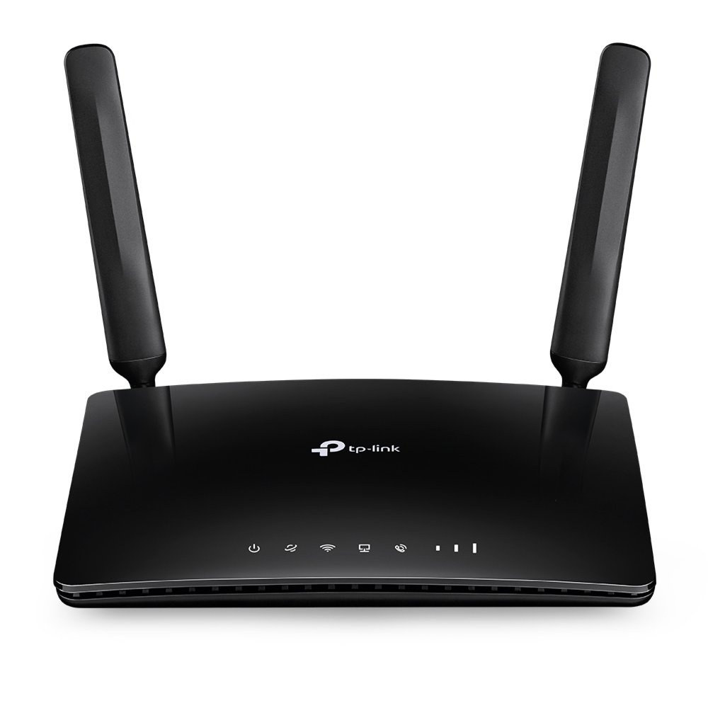 TP-Link TL-MR6500V | 4G LTE Router | WiFi 4 (802.11n) Single-band (2,4 GHz) | tot 300 Mbit/s | Zwart 1 TP-Link TL-MR6500V | 4G LTE Router | WiFi 4 (802.11n) Single-band (2